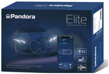 Pandora Elite car alarm in box