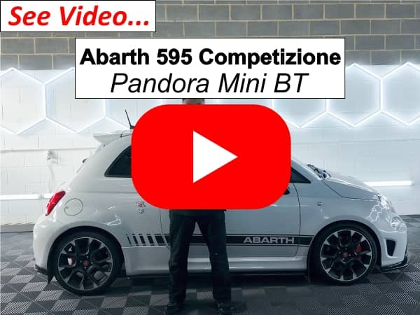 Abarth 595 Competizione Pandora Mini BT