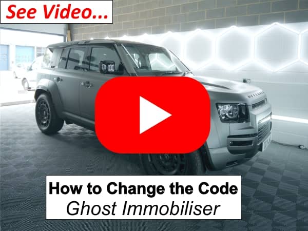 How to Change the Code on a Ghost Immobiliser