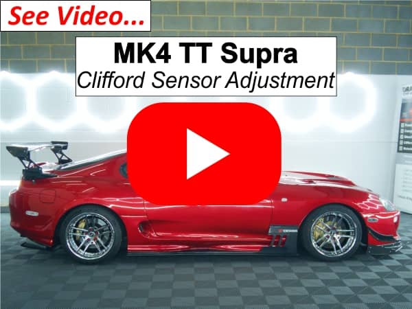 MK4 TT Supra Clifford Sensor Adjustment
