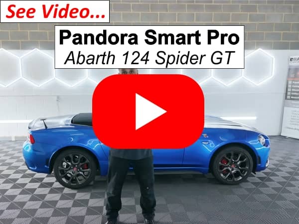 Pandora Smart Pro Abarth 124 Spider GT