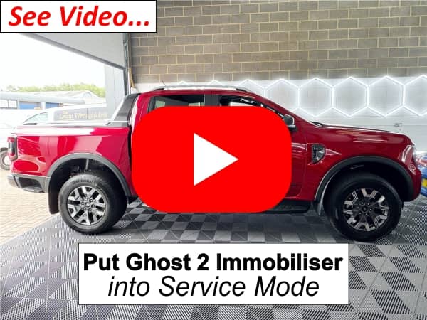 Put Ghost 2 Immobiliser into Service Mode